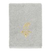 Linum Home Textiles 100% Turkish Cotton MONICA Gold Thread 3PC Embellished Towel Set - 4 of 4