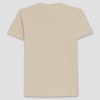 Men's Peanuts Snoopy Cowboy Round Neck T-Shirt - Tan - image 3 of 3