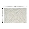Knightsbridge Echo 220 GSF Non Skid Back Bath Rug 21 x 34 - Ivory - 2 of 4