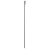 VidaXL Sliding Door Frosted ESG Glass and Aluminum 29.9"x80.7" Black - 4 of 4
