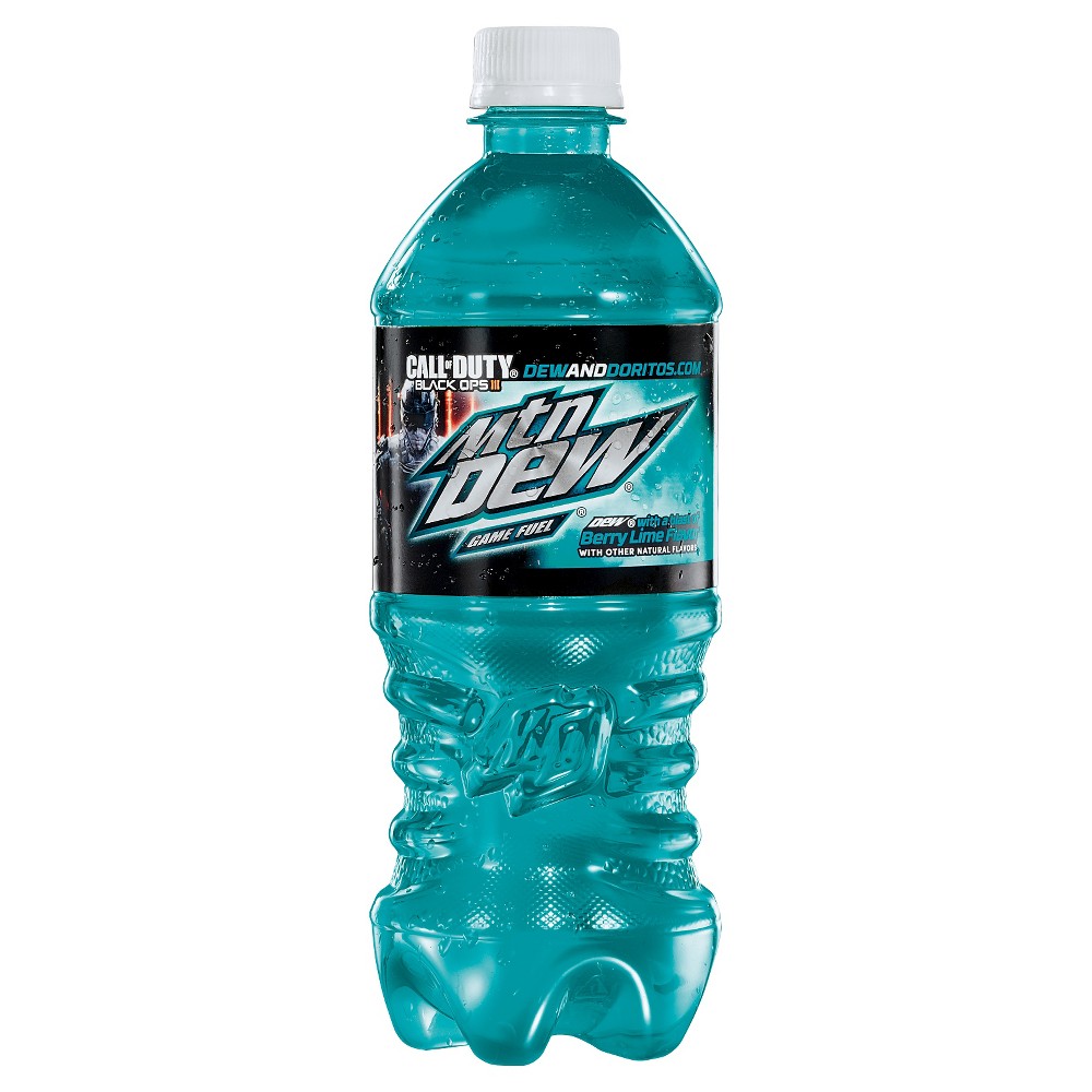 UPC 012000150791 Mountain Dew Game Fuel Berry Lime Soda, 20 fl oz