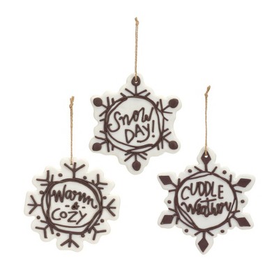 Melrose Cookie Snowflake Ornament (Set of 12)