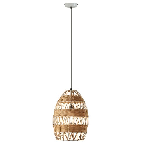 Target rattan store pendant light