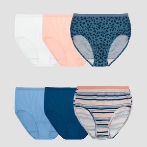 Fruit of the Loom Women's 6pk Classic Briefs - Colors May Vary - 1 of 4