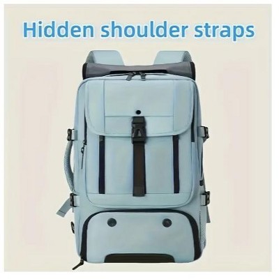 MaseiKar Anti-Theft Laptop Backpack with Shoe Compartment - Convertible Business & Hiking Bag, Heavy-Duty Nylon Travel Backpack