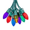 Novelty Lights C9 LED Christmas Smooth Plastic Light Set, (25 Bulbs, 25 Feet) - image 2 of 4