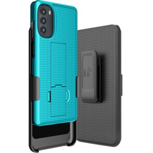 Nakedcellphone Case with Stand and Belt Clip Holster for Motorola Moto G 5G (2022) - 1 of 4