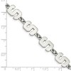 Black Bow Jewelry Stainless Steel Michigan State Spartans NCAA charm Bracelet 8.5 Inch - 4 of 4