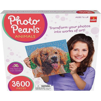 Goliath 35875 Photo Pearls Animal Assortment - Picture Assembly Kit (3600Piece), Multicolor