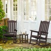 Arceso Outdoor Rocking Chair, HDPS Poly Rocking Chair, All Weather Resistant Plastic Outdoor Indoor Porch Rocker, Heavy Duty Rocker for Patio,  Garden - 3 of 4