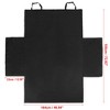 Unique Bargains Dog Rear Waterproof Non-slip Protector for Car Oxford Seat Covers Black - 3 of 4