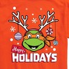 Men's - Teenage Mutant Ninja Turtles - Happy Holidays Short Sleeve Graphic T-Shirt - 2 of 4