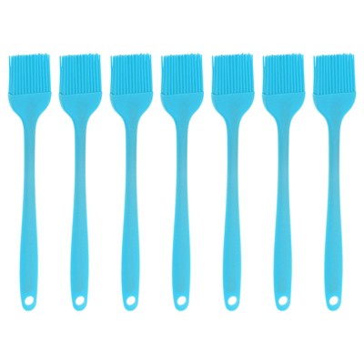 Unique Bargains Kitchen Heat-resistant Portable Silicone Pastry Brush  7 Pcs