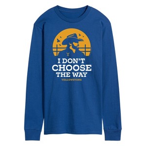 Men's - Yellowstone - Rip Sharks Minnows Long Sleeve Graphic T-Shirt - 1 of 4