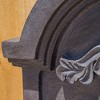 San Pablo 34 1/4" High Large Italian Indoor Outdoor Decor Plum Bronze Faux Stone Wall Fountain with Light LED Outside Garden Patio - 4 of 4