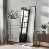 Spassway Metal Full Length Mirror Decorative Wall Mirror Accent Floor Mirror Modern Wall Decor for Living Room Bedroom Entryway - 3 of 4