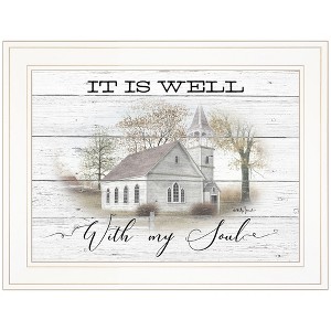 It Is Well By Billy Jacobs, Ready to Hang Framed Print, White Frame - 1 of 3