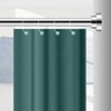 LunaLulinlk Stainless Steel Extendable Shower Curtain Rod, No Drilling Tension Pole for Bathroom, Kitchen - 4 of 4