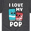 Boys' - Instant Message - I Love My Pop Short Sleeve Graphic T-Shirt - 2 of 4