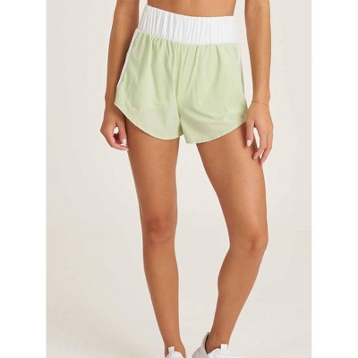 Women's Blocked Running Shorts - THRIVE SOCIETE