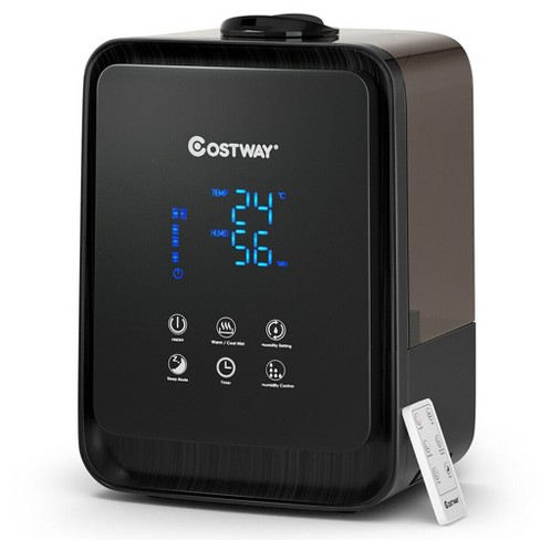 Costway 4.5l Ultrasonic Cool Warm Mist Air Diffuser Humidifier W ...