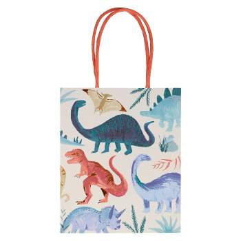 Meri Meri Dinosaur Kingdom Party Bags (Pack of 8)