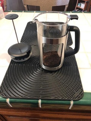 OXO 8-Cup French Press with Grounds Lifter, Easy to Clean, 32 oz.