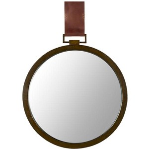 Time Out Mirror - Warm Amber - Safavieh - 1 of 3