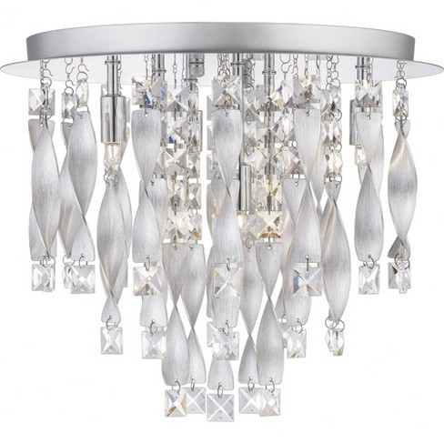 Quoizel Lighting Twinkle 6 - Light Flush Mount in  Polished Chrome - image 1 of 4