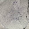 Women's Cropped Top Bodysuit Long Sleeves - American Apparel - 3 of 3