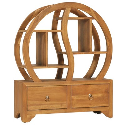 VidaXL Cabinet with Shelf Solid Wood Teak