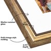 Americanflat Vintage Picture Frame with Mat and Beaded Accents with Shatter Resistant Glass - 3 of 4