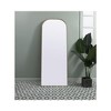 Elegant Lighting Metal Frame Arch Full Length Mirror 28x74 - 2 of 4