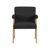 Meridian Furniture,Woodloch Boucle Fabric Accent Chair - 3 of 4