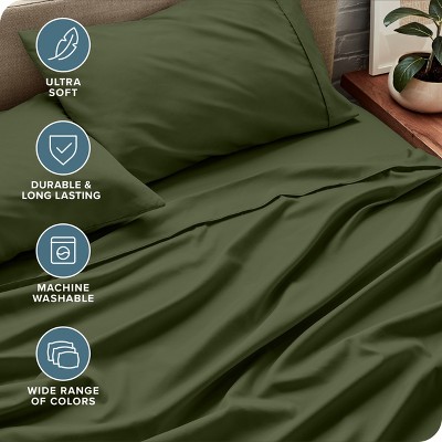 Twin Cypress Deep Pocket Ultra-Soft Microfiber Sheet Set
