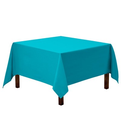 Gee Di Moda Square Tablecloth - Heavy Duty Washable Polyester - For Square or Round Tables