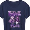 Women's - Bratz - Purple Power Dolls Short Sleeve Graphic T-Shirt - 2 of 4