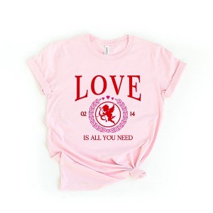 Simply Sage Market Women's Love Is All You Need Cupid Short Sleeve Graphic Tee - 1 of 4