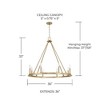 Capital Lighting Pearson 8 - Light Chandelier in  Aged Brass - 3 of 4