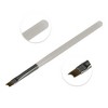 Unique Bargains French Style Nail Painting Brushes for Polish Painting Home DIY Clear Gray 1 Pc - 3 of 4