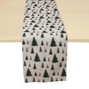 Unique Bargains Christmas Table Runner Blue White 72"x13" 1 Pc - 4 of 4