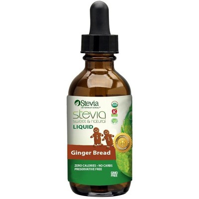 Liquid Stevia Ginger Bread by Stevia International  -  1 fl oz Liquid