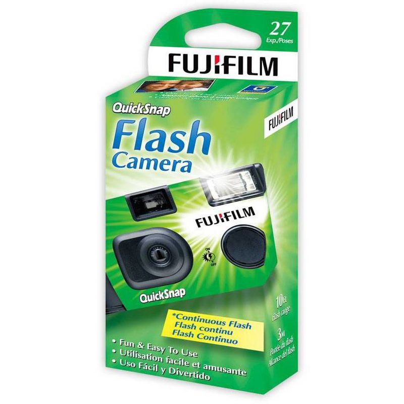 Fujifilm Quicksnap 135 Flash 400-27exp Camera, 3 of 7