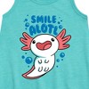 Girls' - Instant Message - Smile Alotl Graphic Sleeveless Aline Dress - 2 of 4