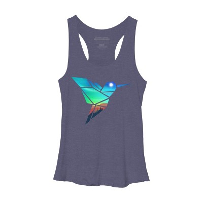 Women's Design By Humans Nature Sparrow By clingcling Racerback Tank Top