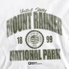 Men's Mount Rainier National Park Established Date Crewneck Sweatshirt - 2 of 4