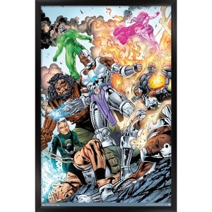Trends International DC Comics - Cyborg - Group Framed Wall Poster Prints - 1 of 4