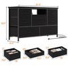 8 Drawers Dresser for Bedroom, Chest of Drawers with Fabric Bins, TV Stand Entertainment Center for Up to 55'', Fabric Closet Dresser for Hallway - 2 of 4