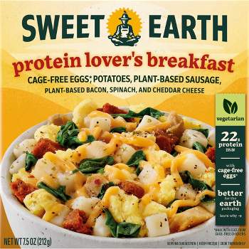 Sweet Earth Frozen Protein Lover's Breakfast Bowl - 7.5oz