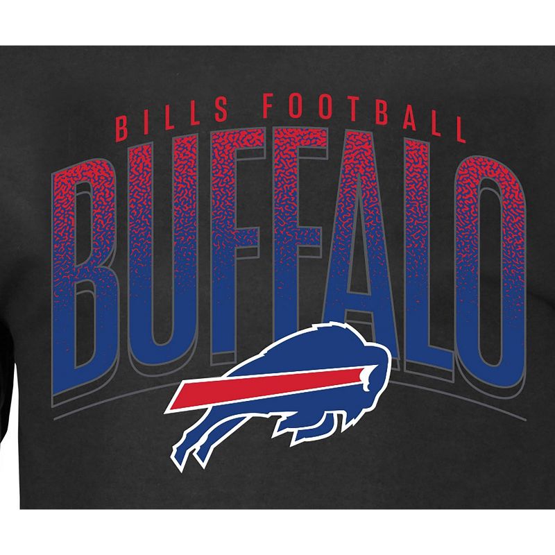 NFL Buffalo Bills Men's Big & Tall Long Sleeve Cotton Core T-Shirt, 3 of 4